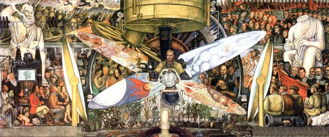 Man at the Crossroads - Diego Rivera