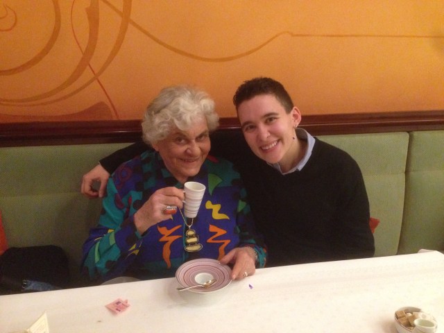 Naomi and Suzanne at Comme Chez Soi